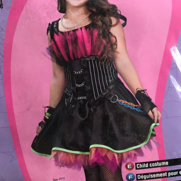 LITTLE GIRLS Witch Costume 2 piece set - Picture 2 of 3